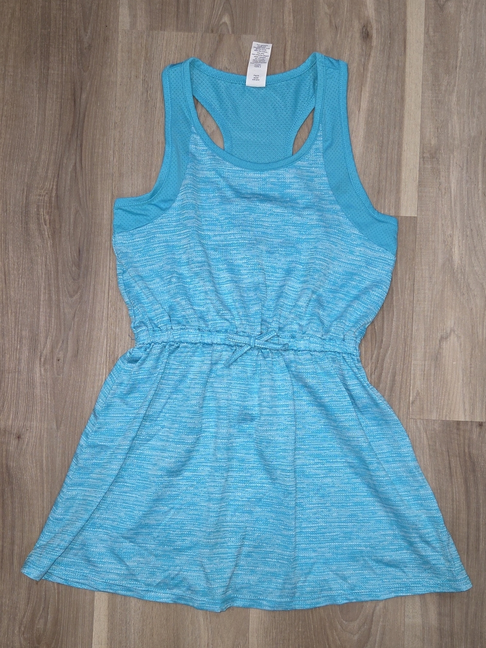 •Xersion• Little Girls Blue Athletic Tank Top Dress
